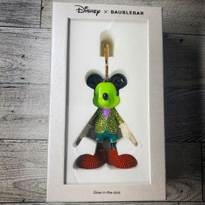 Baublebar Mickey Mouse Disney Bag Charm: Glow-In-The-Dark Frankenstein
